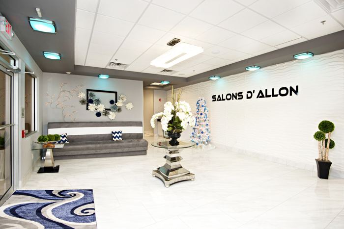 Salons D' Allon lobby in Clear Lake