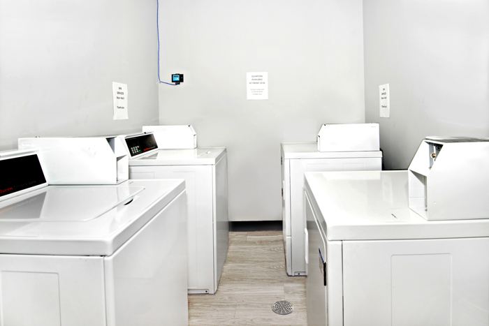 Free on-site laundry
